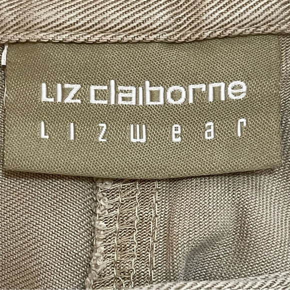 Liz Claiborne Tan Midi Skirt - Picture 2 of 5